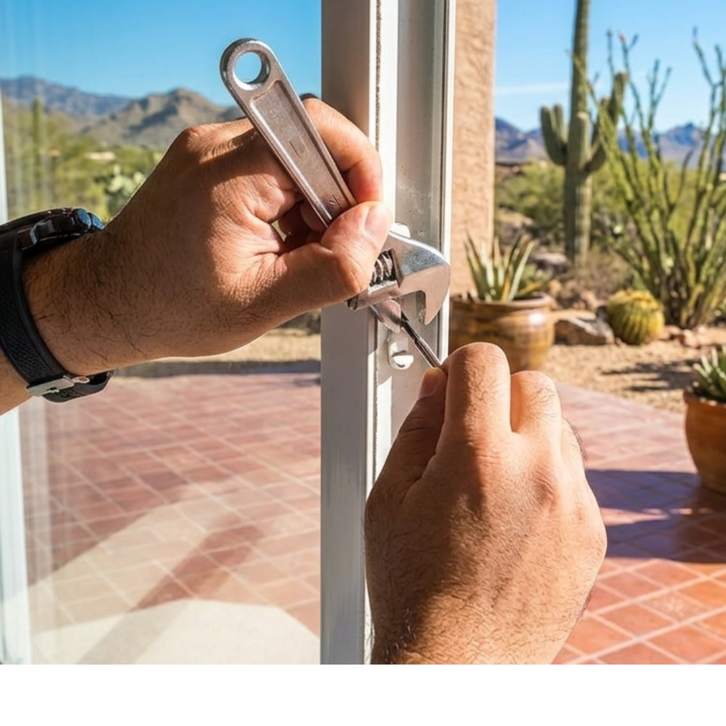 Sliding door lock repair in arizona